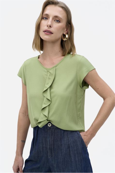 Blusa-Feminina-de-Viscose-Babados-Frente--