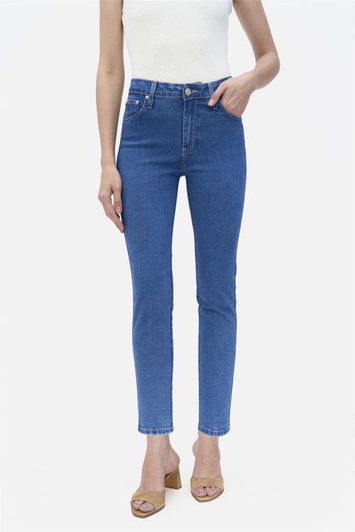 Calça Jeans Feminina Jegging G4 Cropped