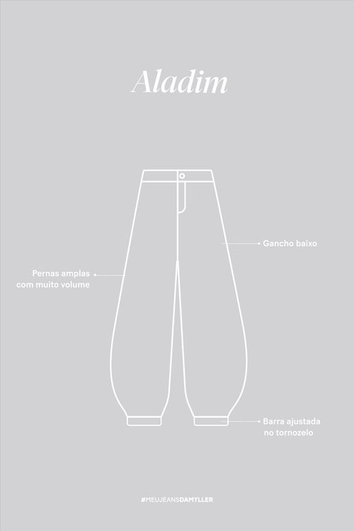Calça Feminina Aladim Cropped G4