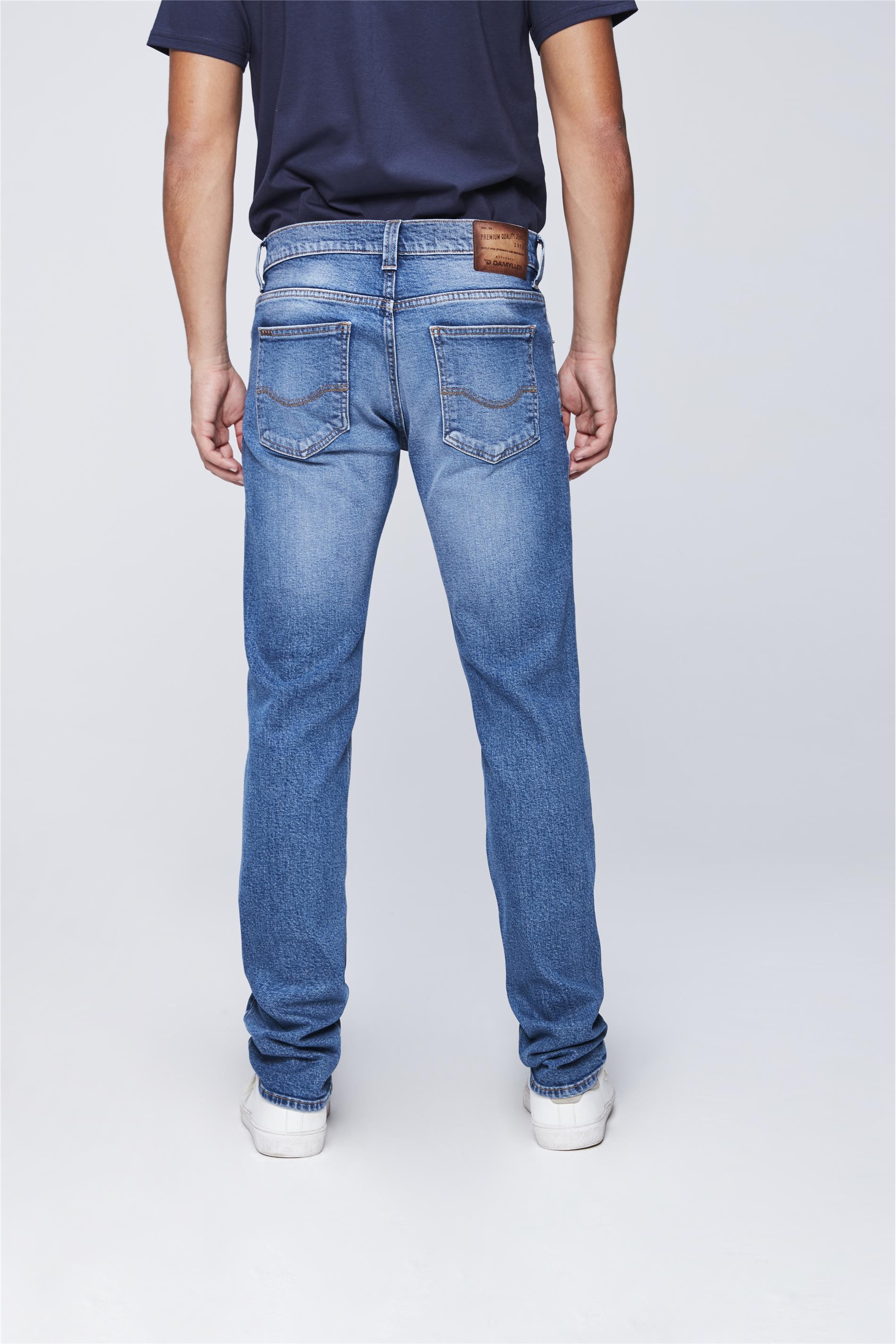 Calça jeans cheap masculina damyller