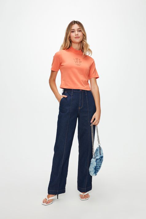 Calca-Jeans-Super-Escura-Wide-Leg-Vincos-Frente--