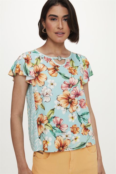 Blusa-com-Estampa-de-Flores-Coloridas-Frente--