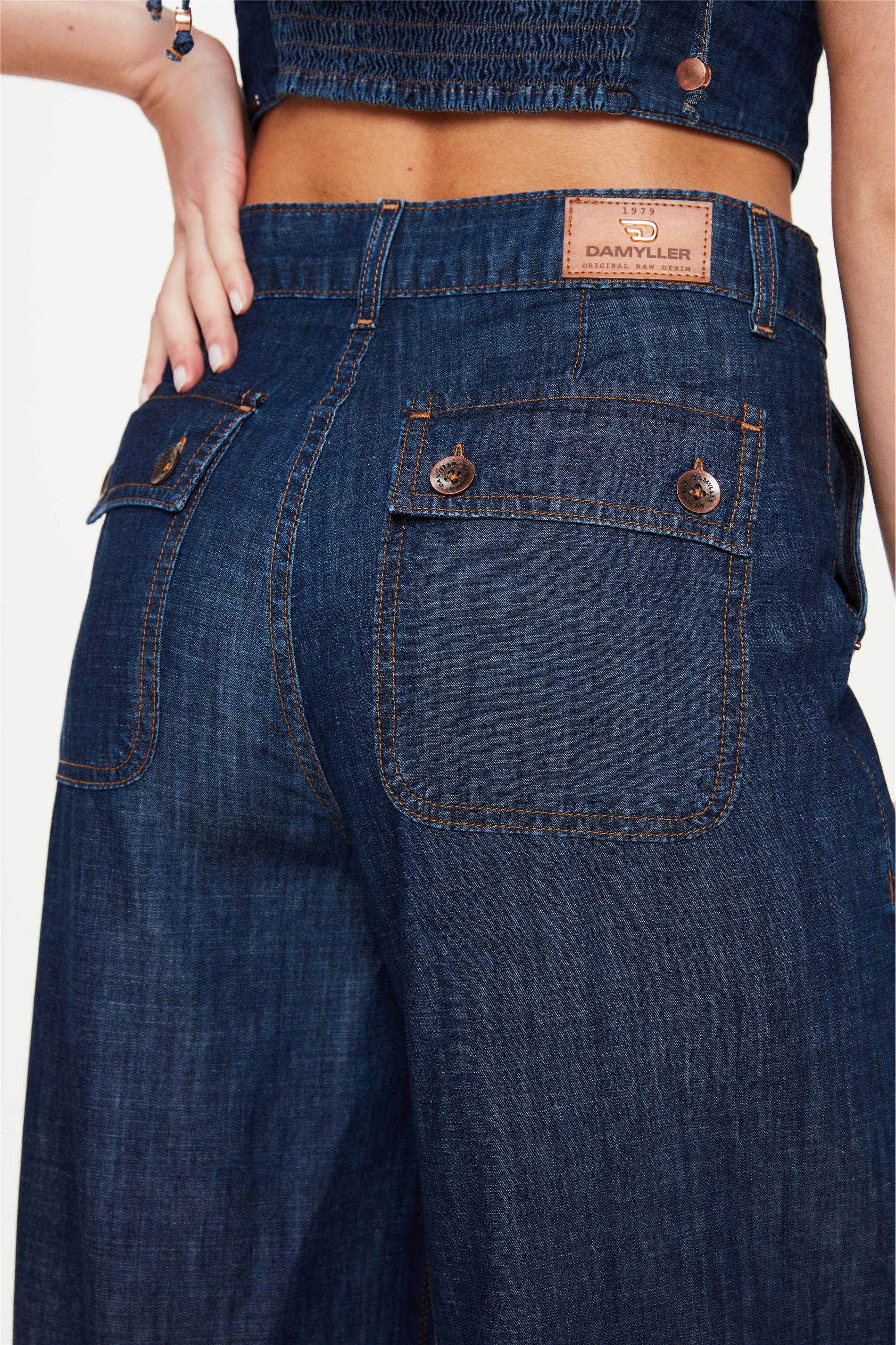 Calça jeans damyller store feminina