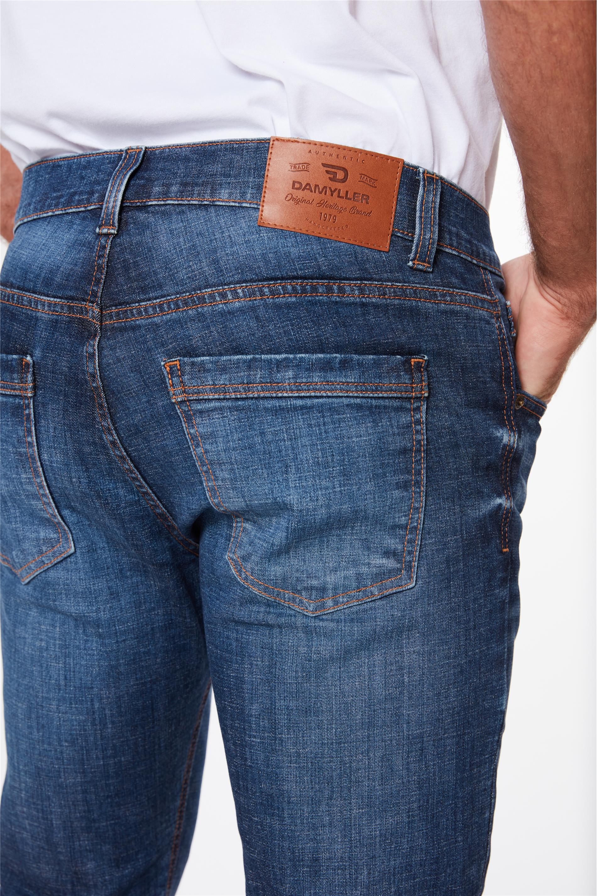 Calça jeans hot sale masculina damyller