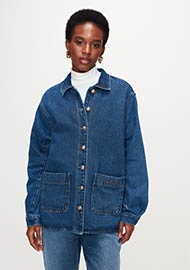 Camisa Jeans Over