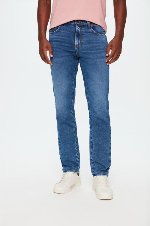 Calça Jeans Slim G3 C2 Azul Médio