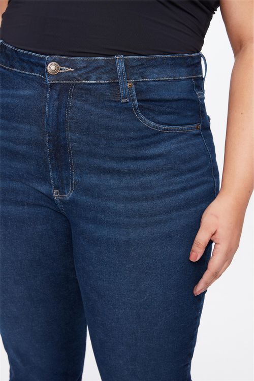 Calça Jeans Reta Alta C1 Plus Size