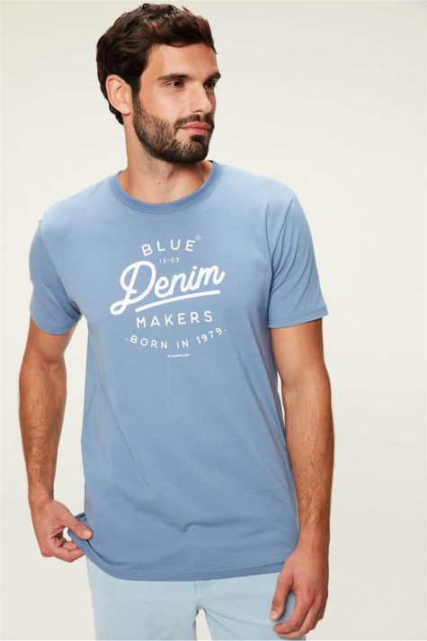 Camiseta-com-Estampa-Blue-Denim-Makers-Frente--