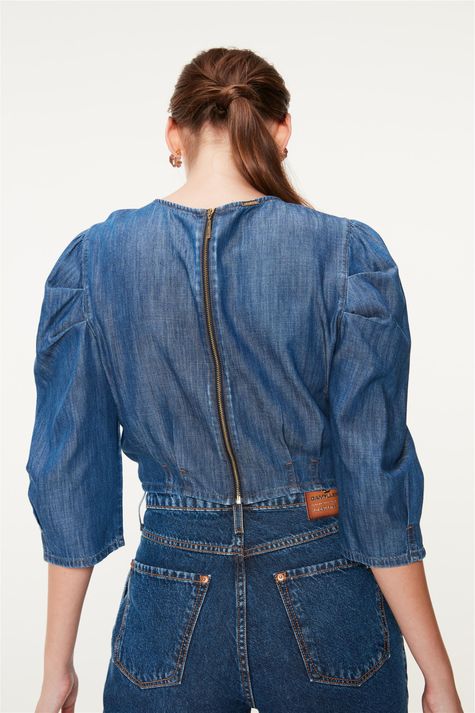 Blusa-Jeans-Cropped-com-Mangas-Bufantes-Costas--