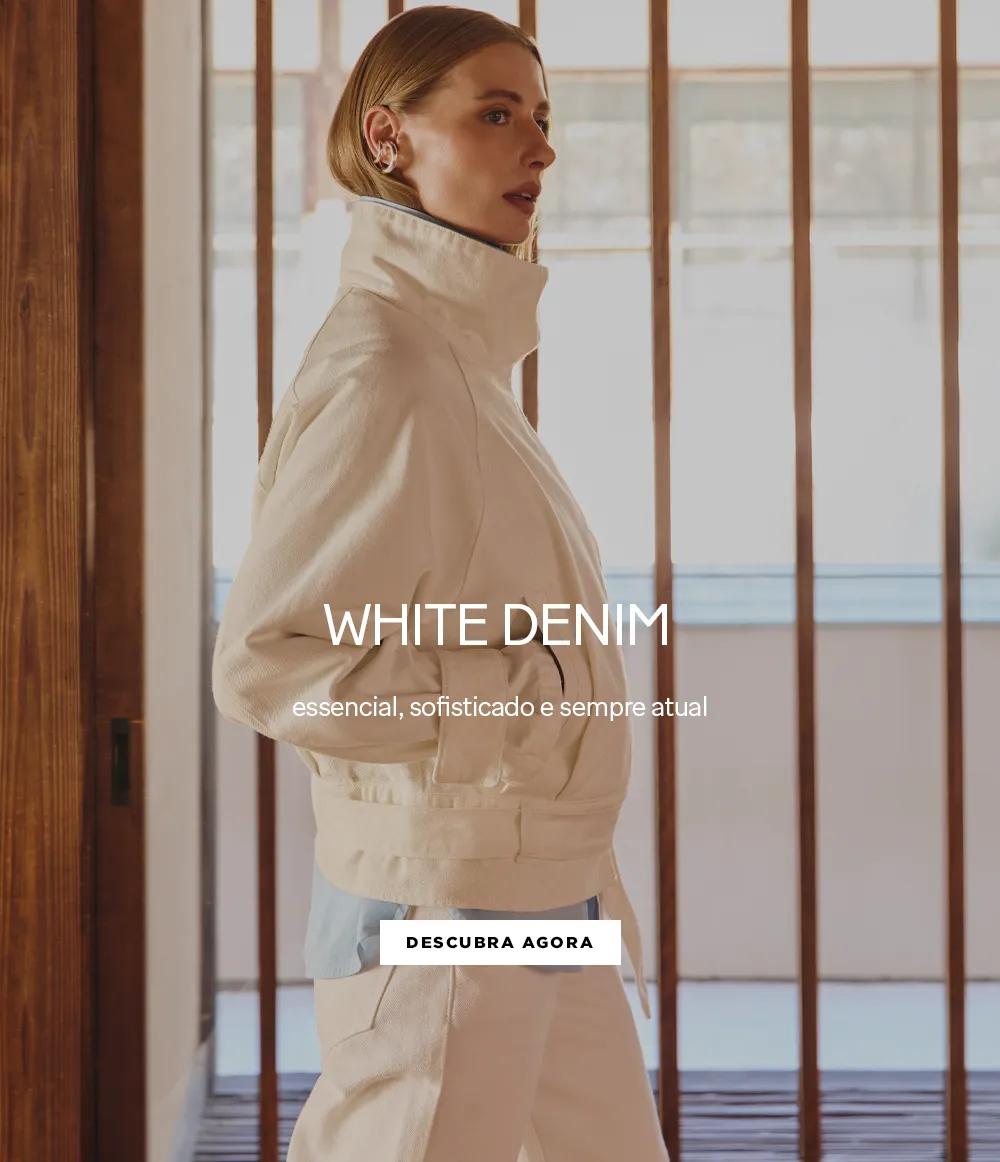 White Denim, essencial sofisticado e sempre atual