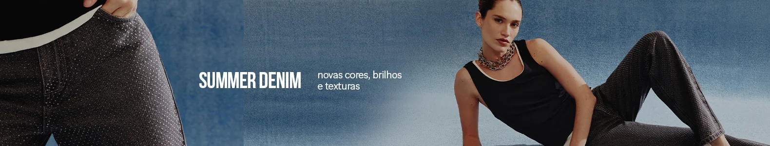 Jeans com aplicações 