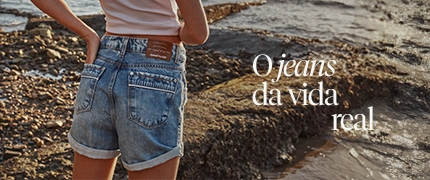 O Jeans da vida real, gostoso de vestir e feito para o seu corpo 