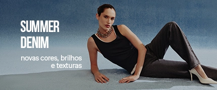 Jeans com aplicações 